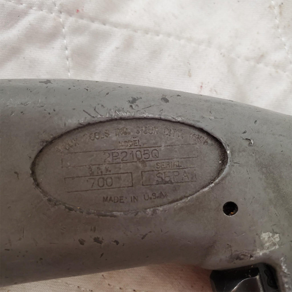 Sioux 2P2150  Air Pneumatic Aircraft Aviation Screwdriver AL58