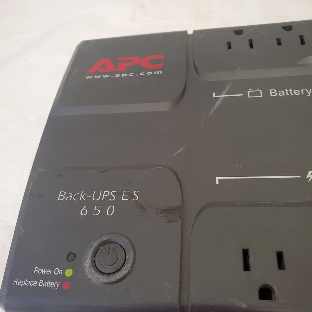 APC Back Up UPS ES 650 120V BE650R Surge Protected #15 (NO BATTERY INCLUDED)