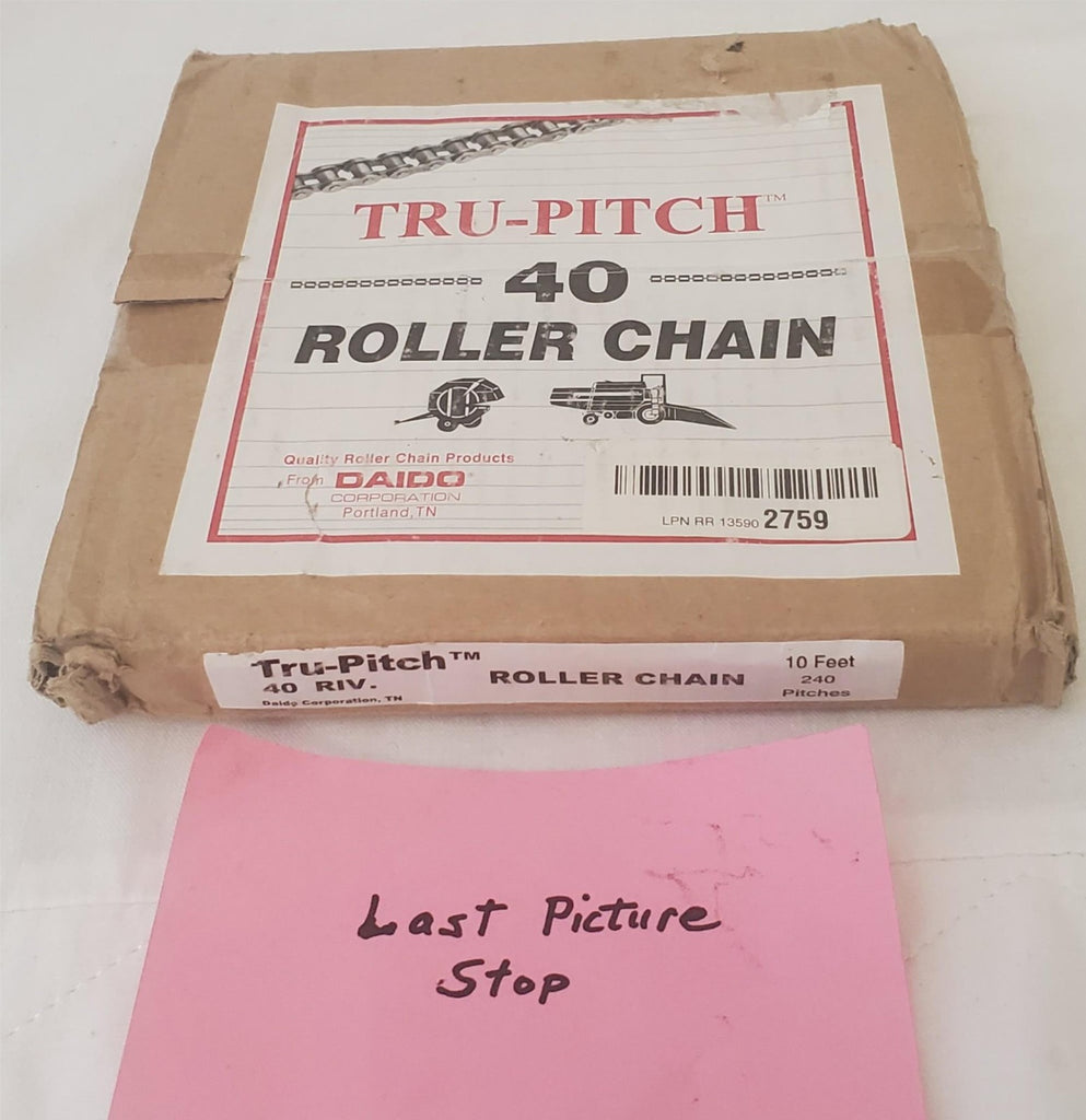 TRU-PITCH 40 Roller Chain by Daido Corporation
