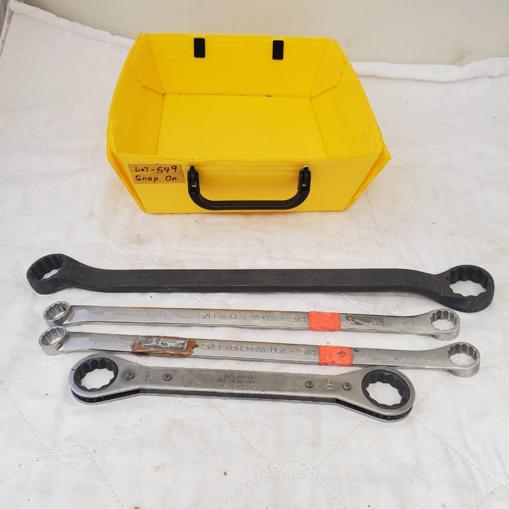 Lot of Assorted Snap-On Offset Ratchet Box-End Wrenches LOT 549