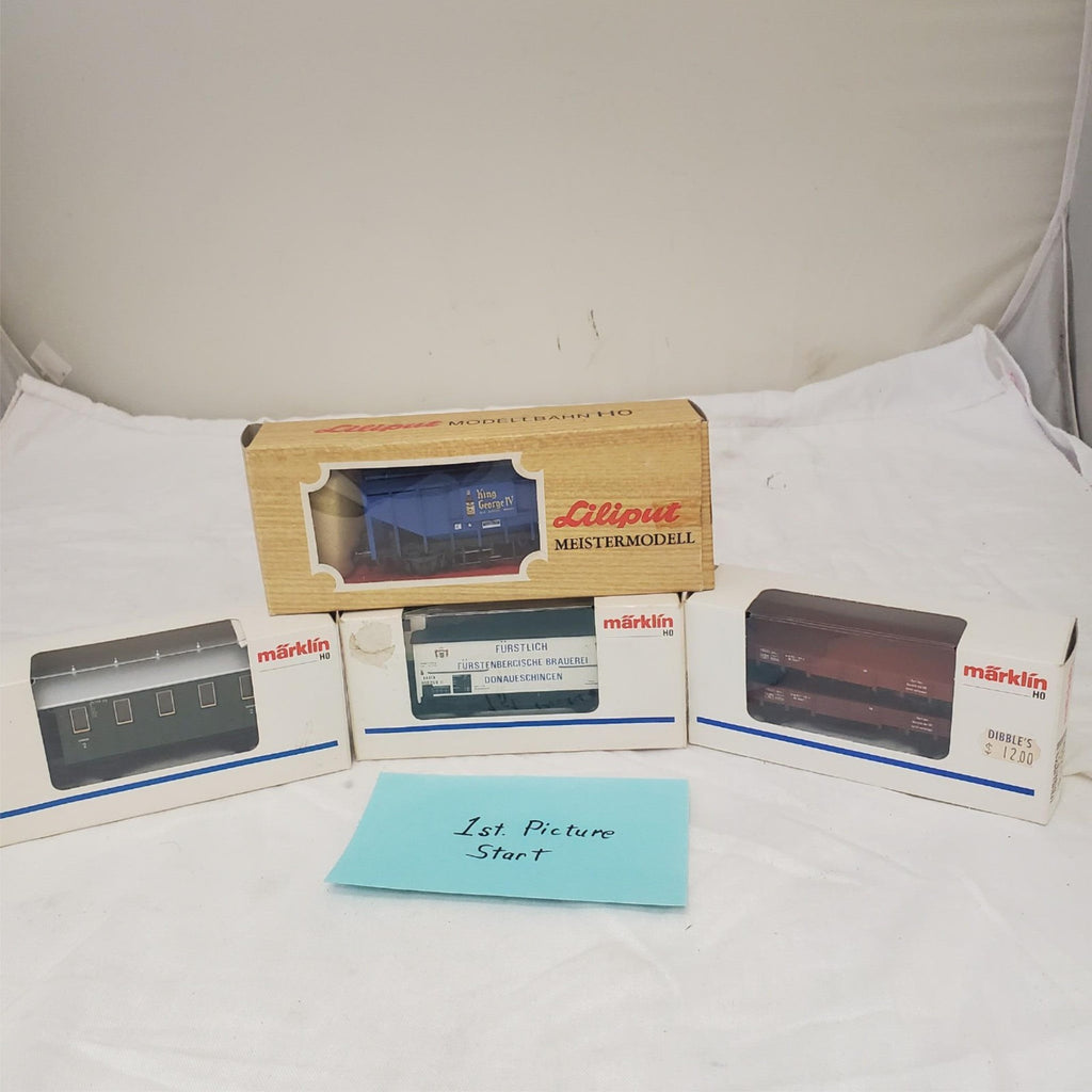 Lot of 4 Liliput & marklin HO Scale Gauge