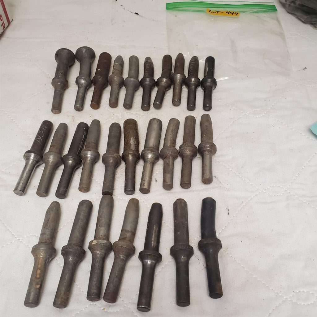 Lot of Assorted Rivet Shank Collar Buster Bits Aircraft Tools LOT-447