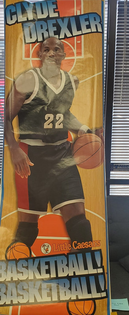 Little Caesars Clyde Drexler Basketball Poster