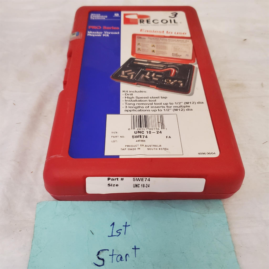 Recoil Quality Thread Insert Systems Pro Series Thread Repair Kit #3