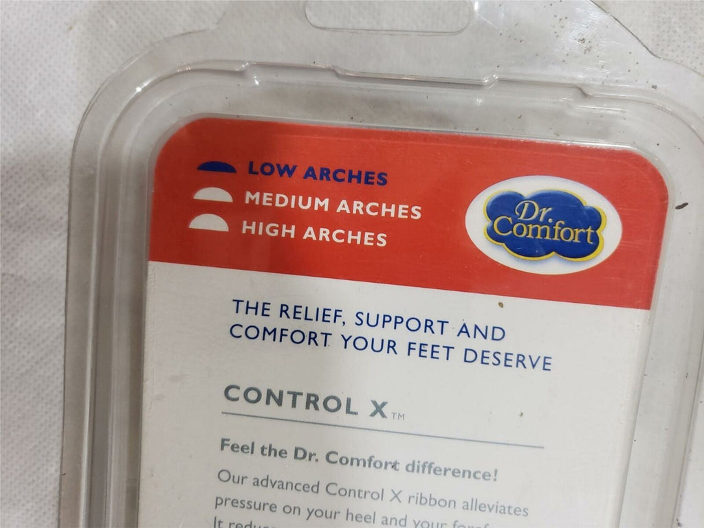 Dr. Comfort Control X Low Arch Women Size 7.5 Relief Support And Comfort