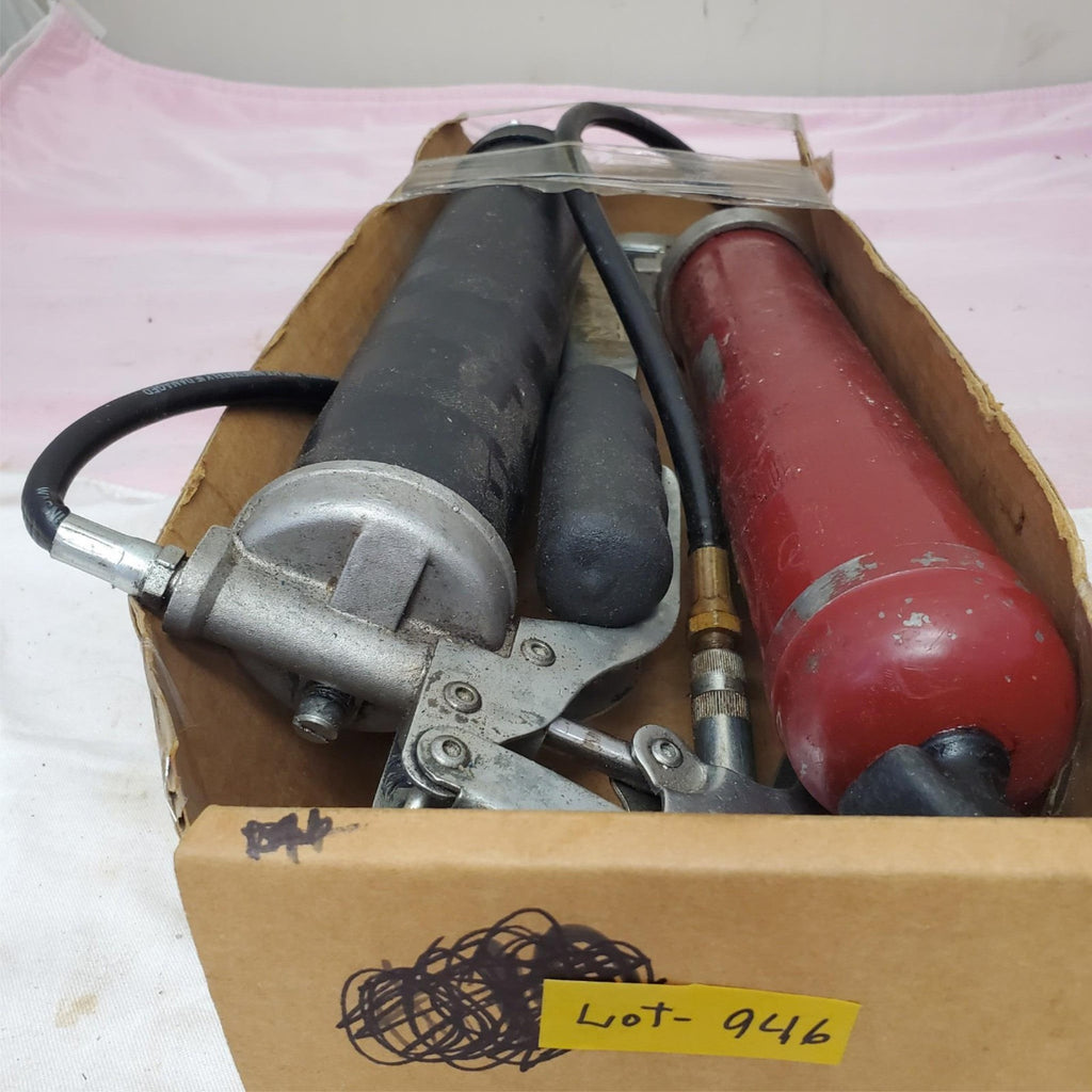 Lot of 2 Pistol Grip Grease Gun Set LOT-946