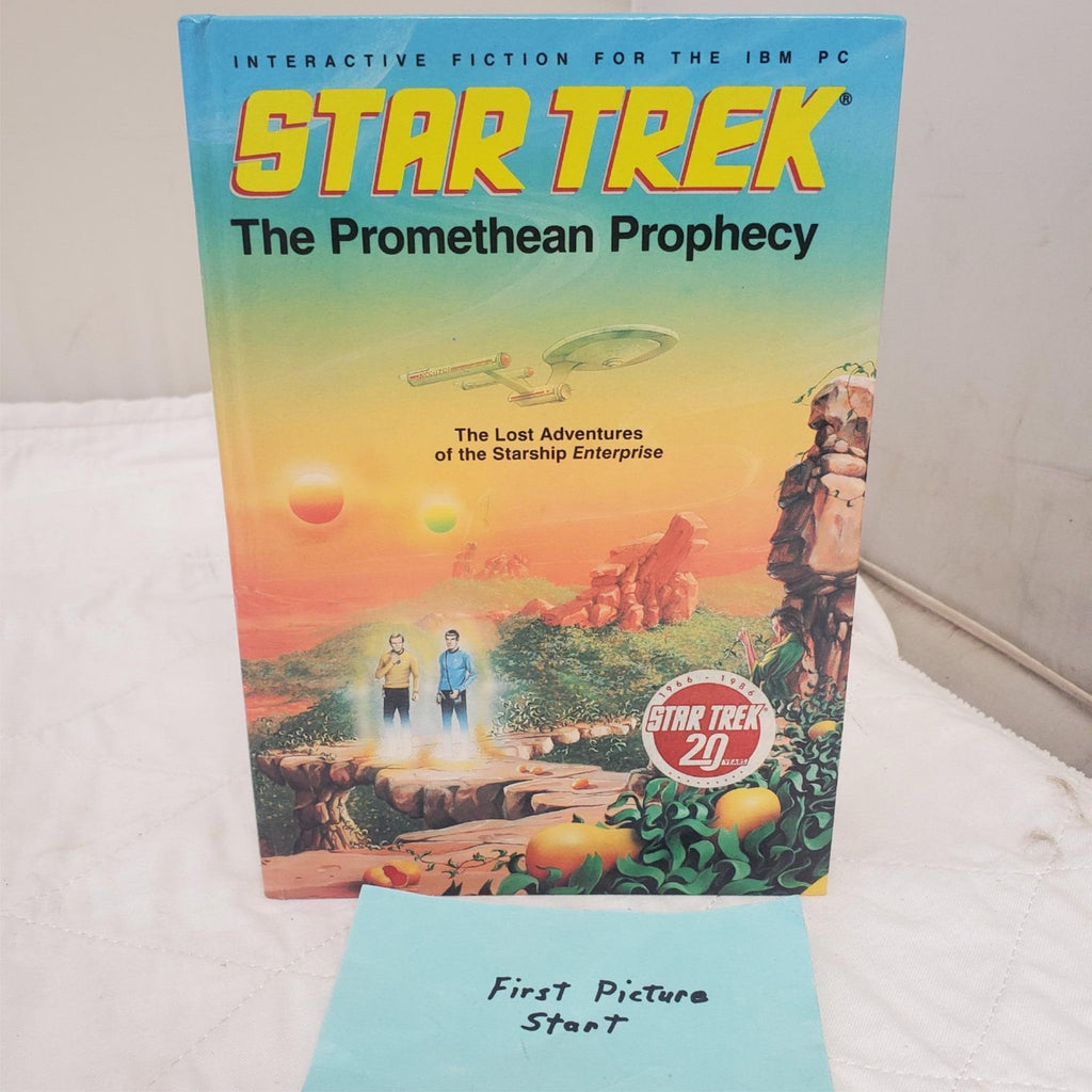 Vintage 1986 Star Trek The Promethean Prophecy IBM Pc