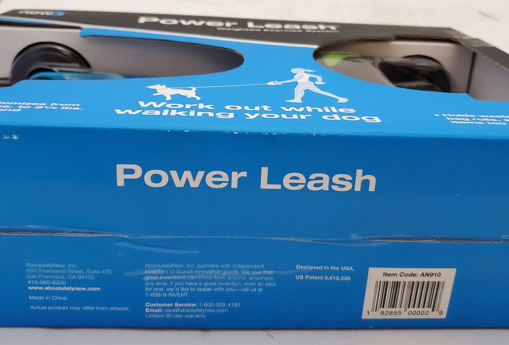 Power Leash Weighted Exercise System, Work Out While Walking Your Dog