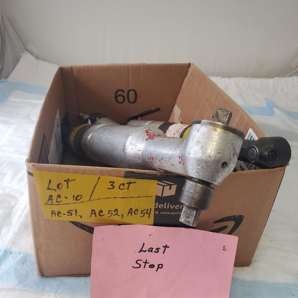Lot of 3 Pneumatic Nut Runner Aircraft Tools LOT AC-10