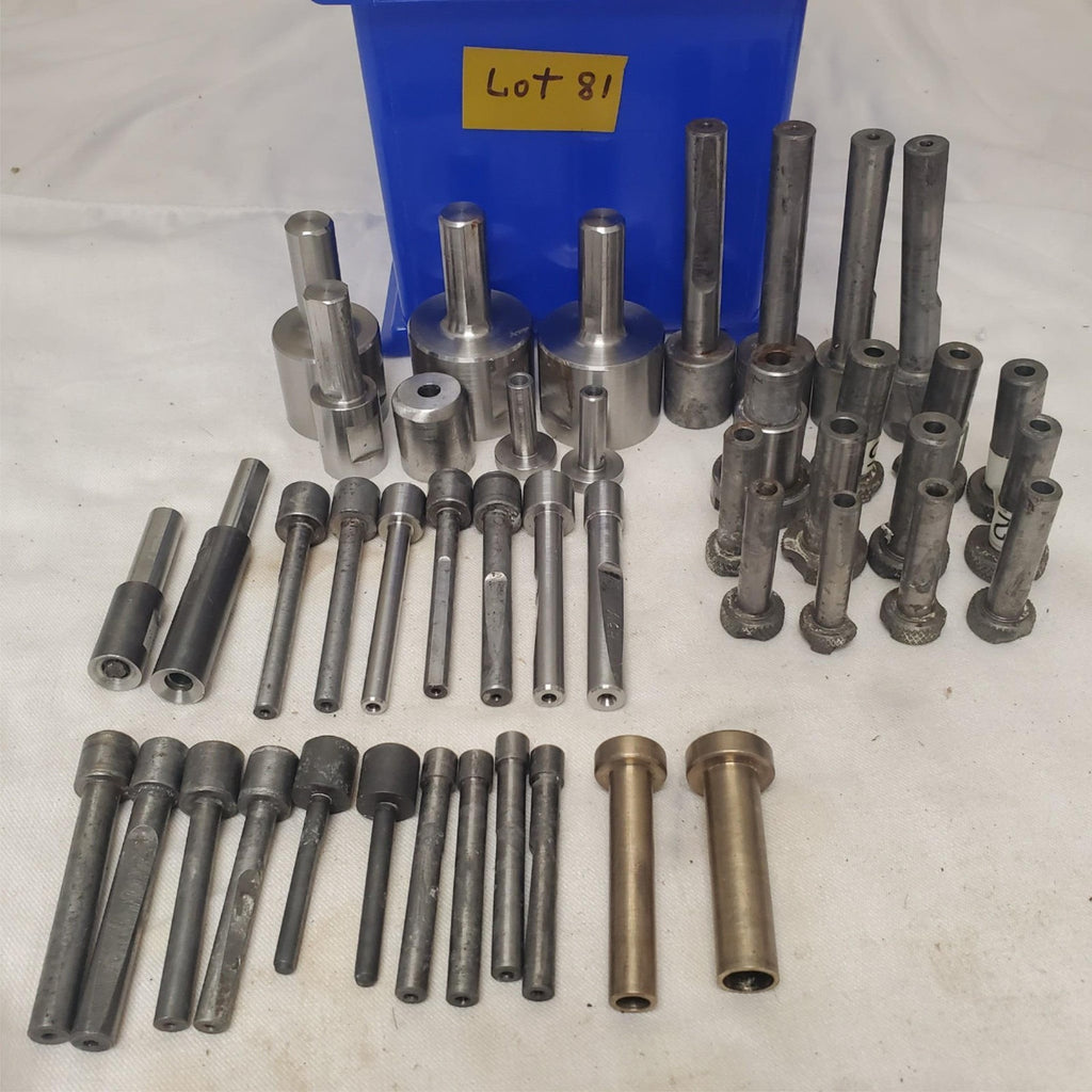 Lot of Precision Machining Tools Punches Dies Gauges Metalworking Set LOT-81