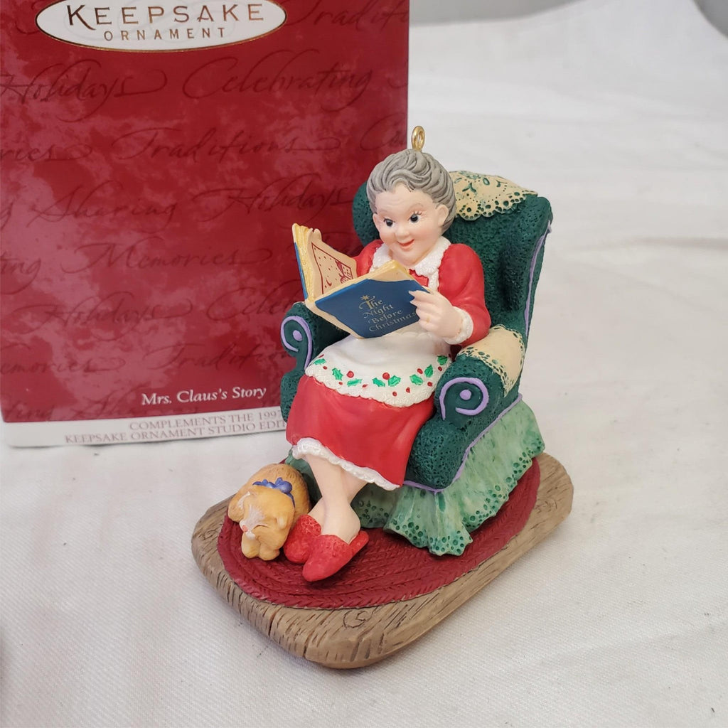 Hallmark Keepsake Ornament Mrs. Claus's Story Ornaments