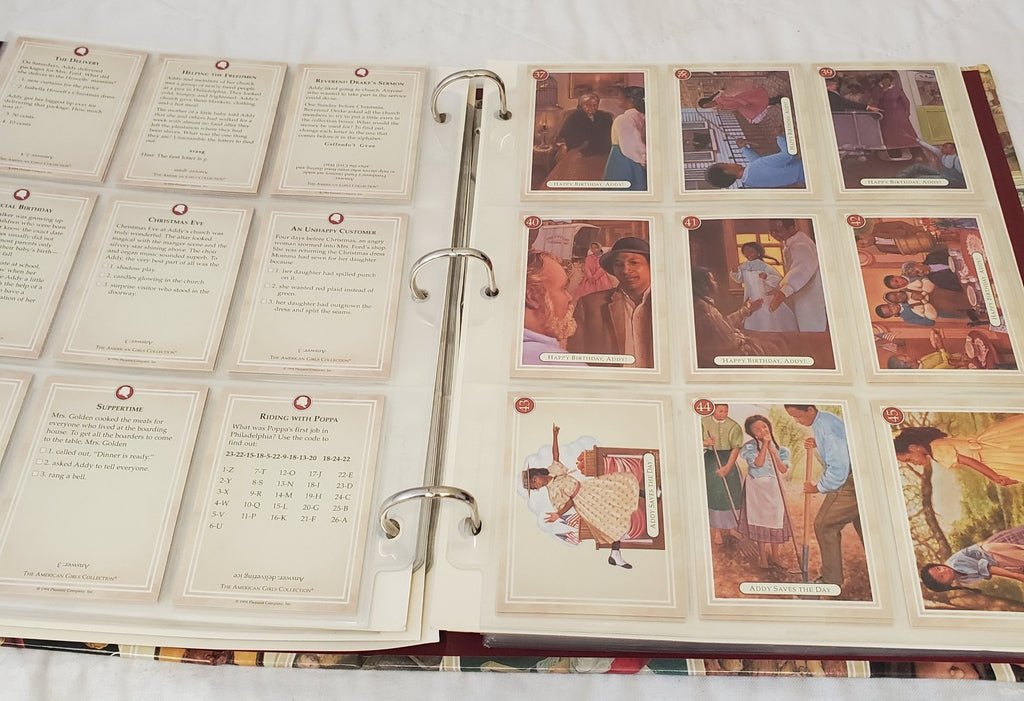 Vintage American Girls Collection Trading Album