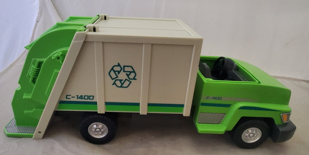 Playmobil Rescue Ambulance, City Life Airplane, Recycle Truck Toy