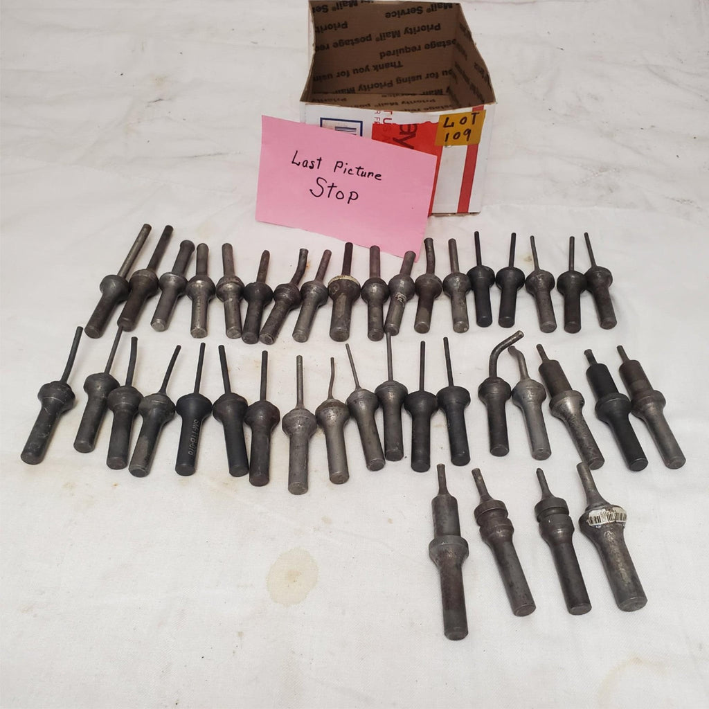 Lot of Rivet Gun Snaps Bit Knock Out Punch Set LOT-109