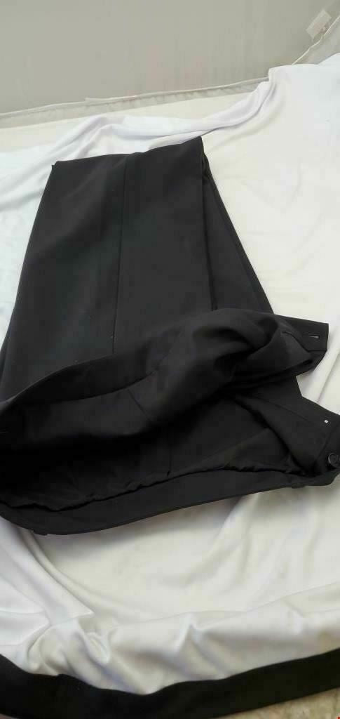 Men's Black Size Large Straight Leg Regular Dress Pants