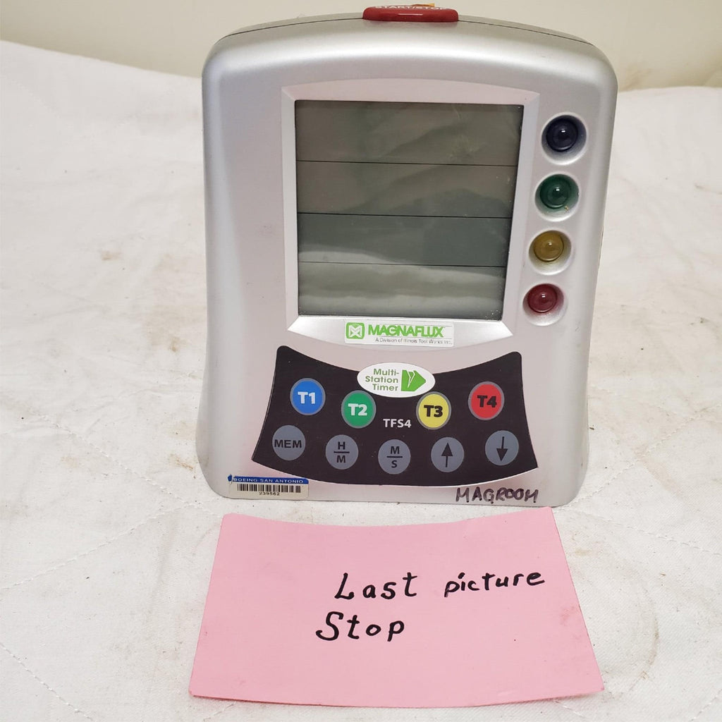 Cooper Atkins TFS4-0-8 Timer Large 4 Multi Station LOT 515
