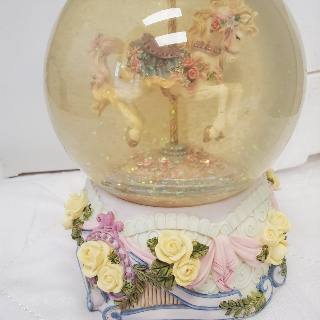 Heritage House Inc Anniversary Waltz Globe Music Box