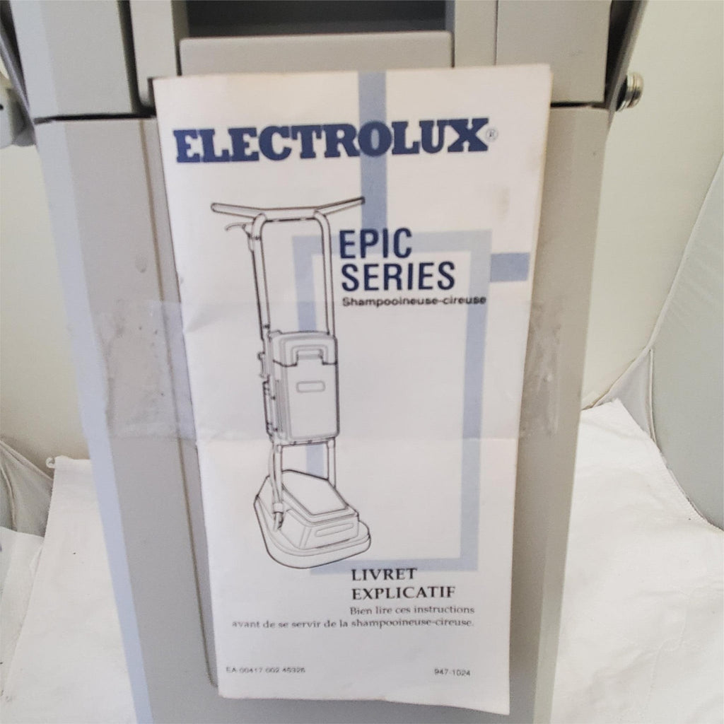 Electrolux Epic Floor Pro Cleaner Shampooer Polisher Model 1739 Works