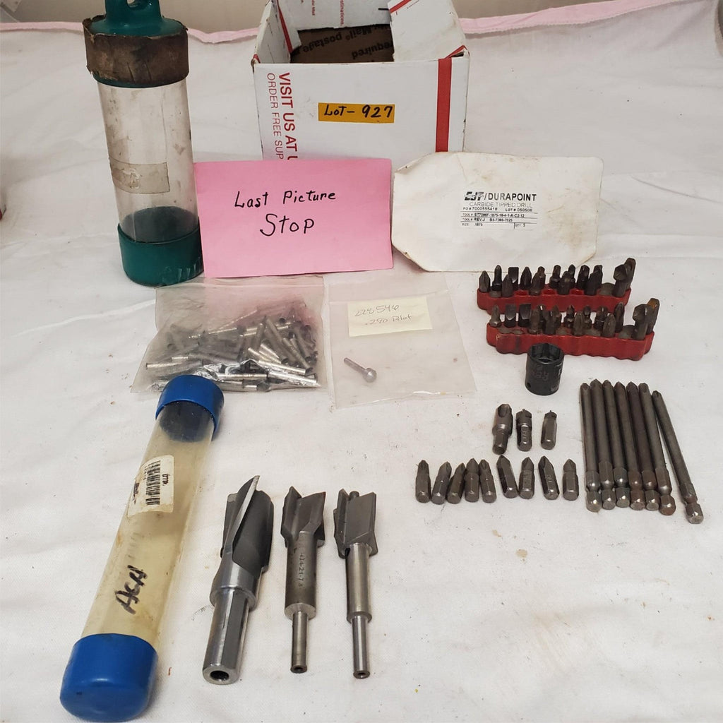 Lot of Screwdriver Bit Set Kits Grinding Bits