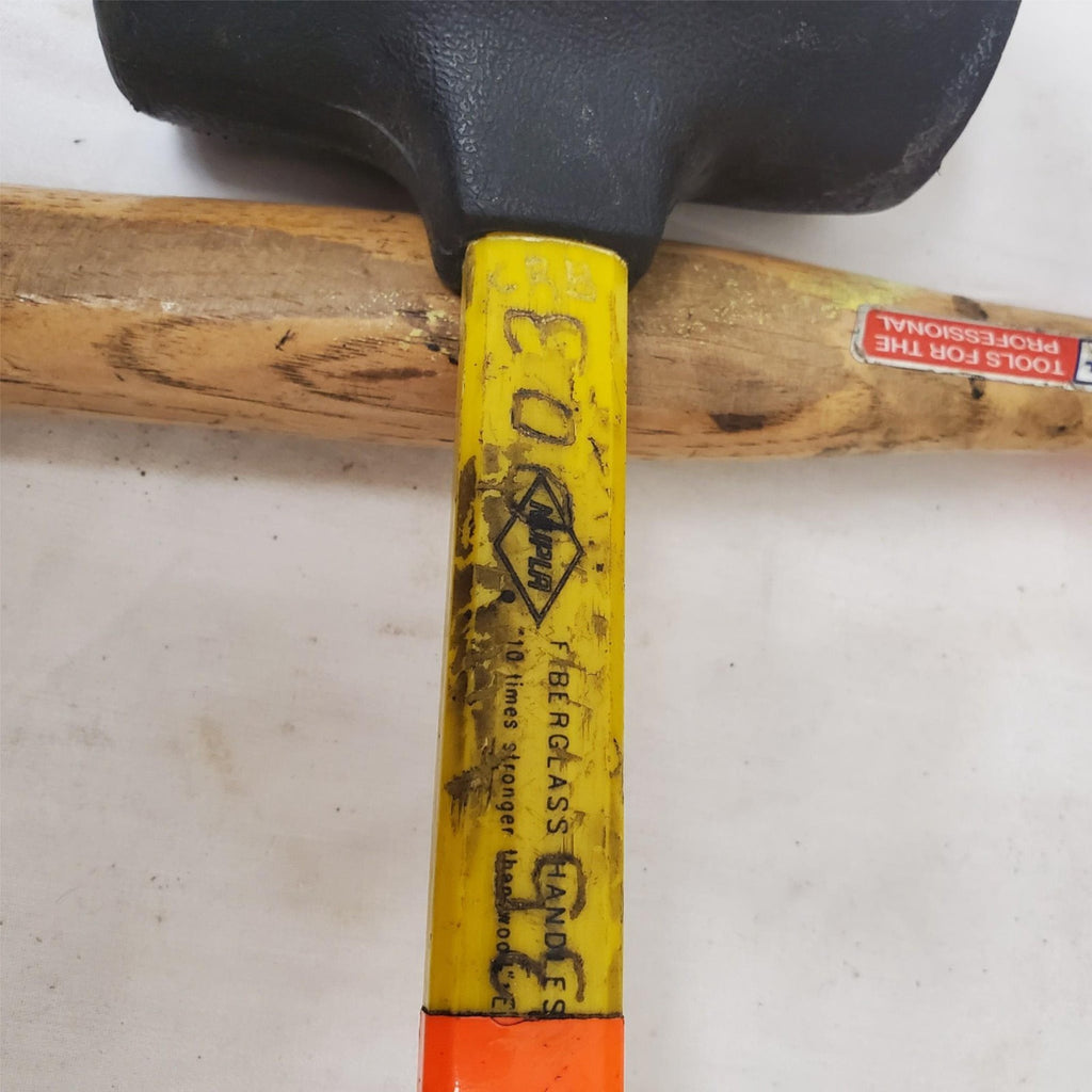 Lot of 2 Blue Point and Nupla Flax Dead Blow Hammer Set LOT- MT W26