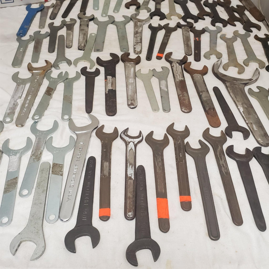Lot of 73 Various Brand Assorted Size Wrenches Hand Tools LOT-926