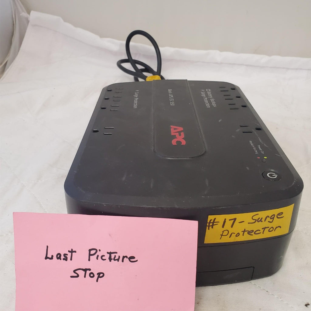 APC Back Up UPS ES 550 120V BE550G Surge Protected #17 (NO BATTERY INCLUDED)