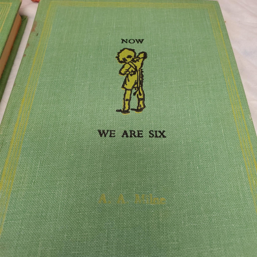 Vintage 1961 set of 4 Winnie the Pooh Books A.A. Milne HC,by E.H. Shepard