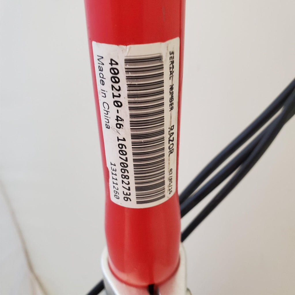 Razor E100 Motorized 24V Red Electric Scooter