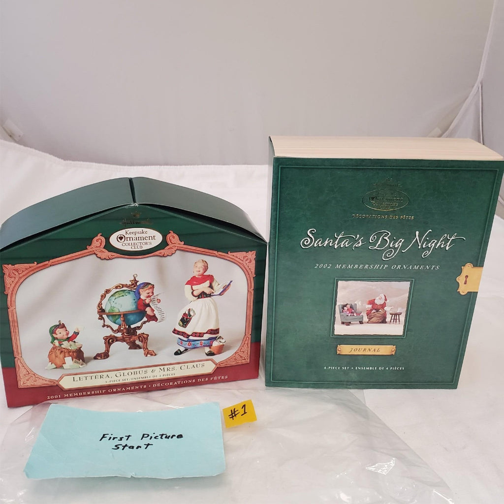 Hallmark Keepsake Ornaments Santa's Big Night 2002 Studio Edition #1