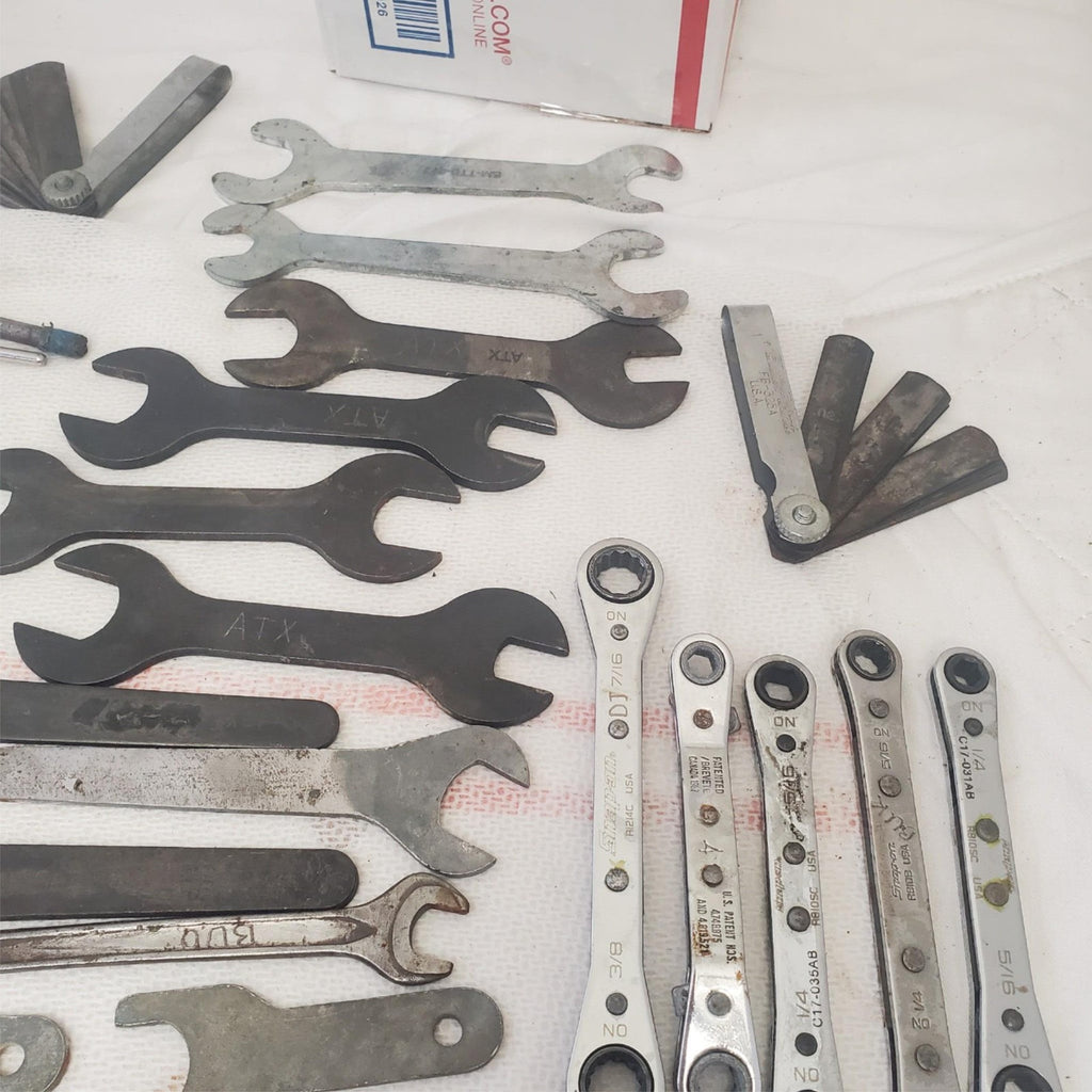 Lot of 46 Heavy Duty Tool Assortment Multi Head Wrenches LOT-491