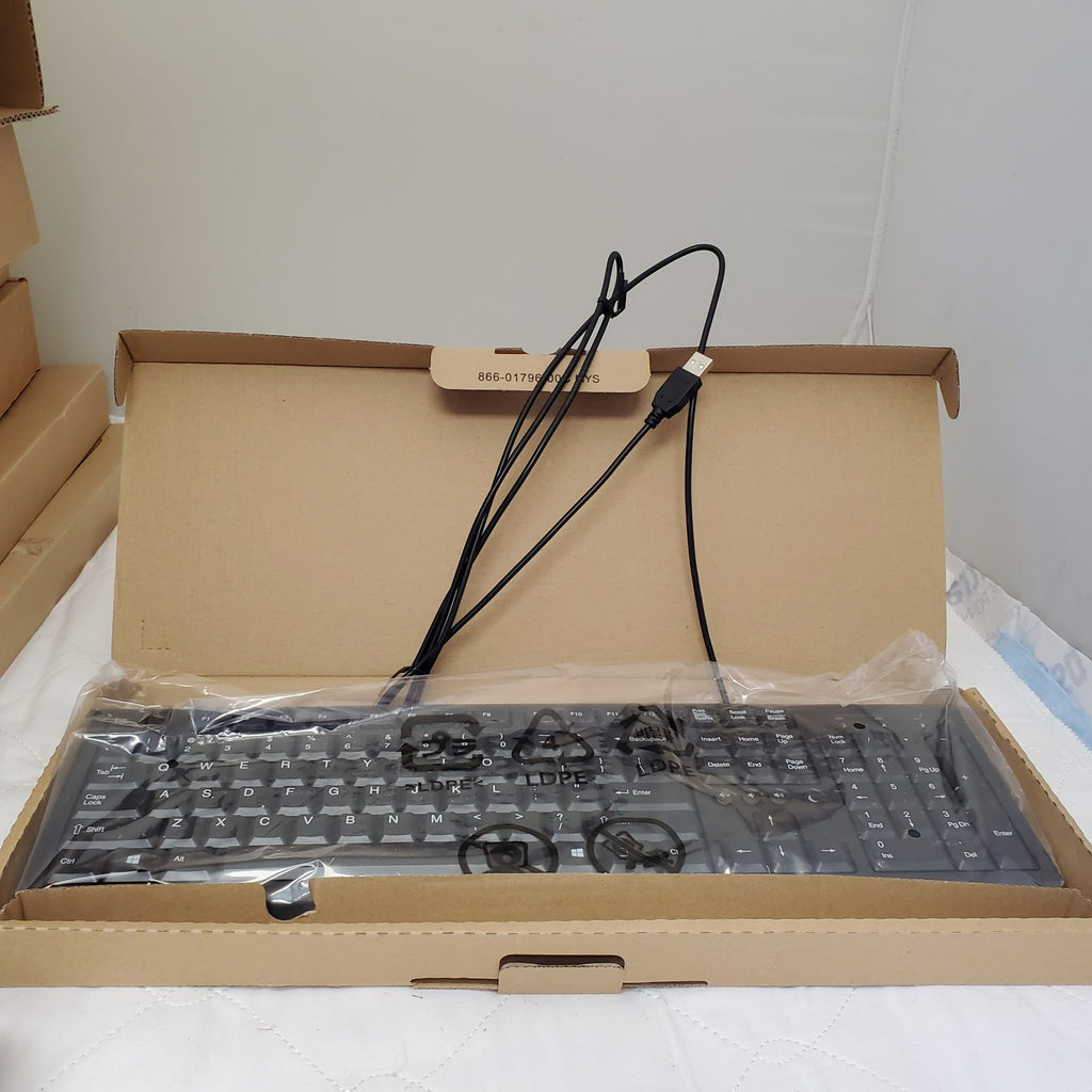 Wired USB Black US Keyboard Open Box 866-01796-00C MYS