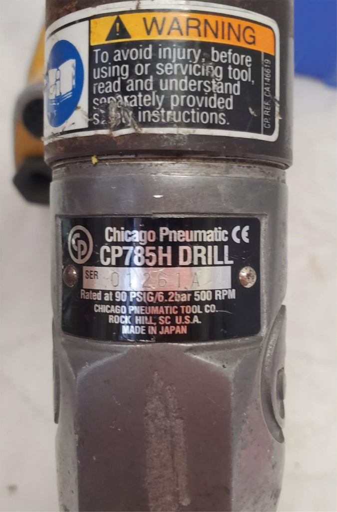 Chicago Pneumatic CP785H Drill & Ingersoll Rand Air Impact Wrench LOT-140
