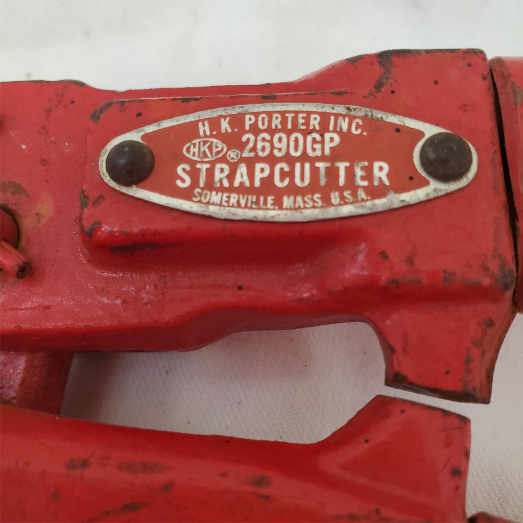 H.K. Porter 2690GP Strapcutter Heavy Duty Steel Strapping Cutter LOT-233