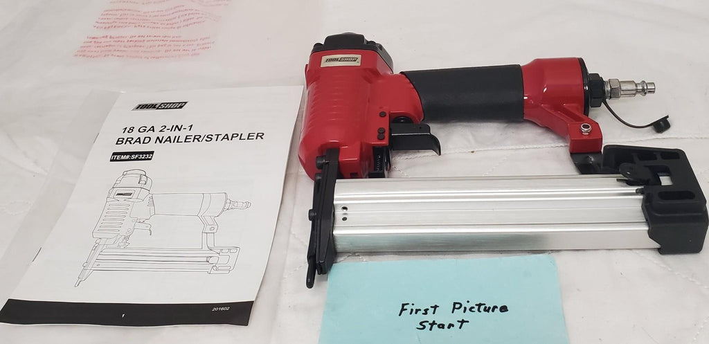 ToolShop 18 GA 2-In-1 SF3232 Brad Stapler & Nailer