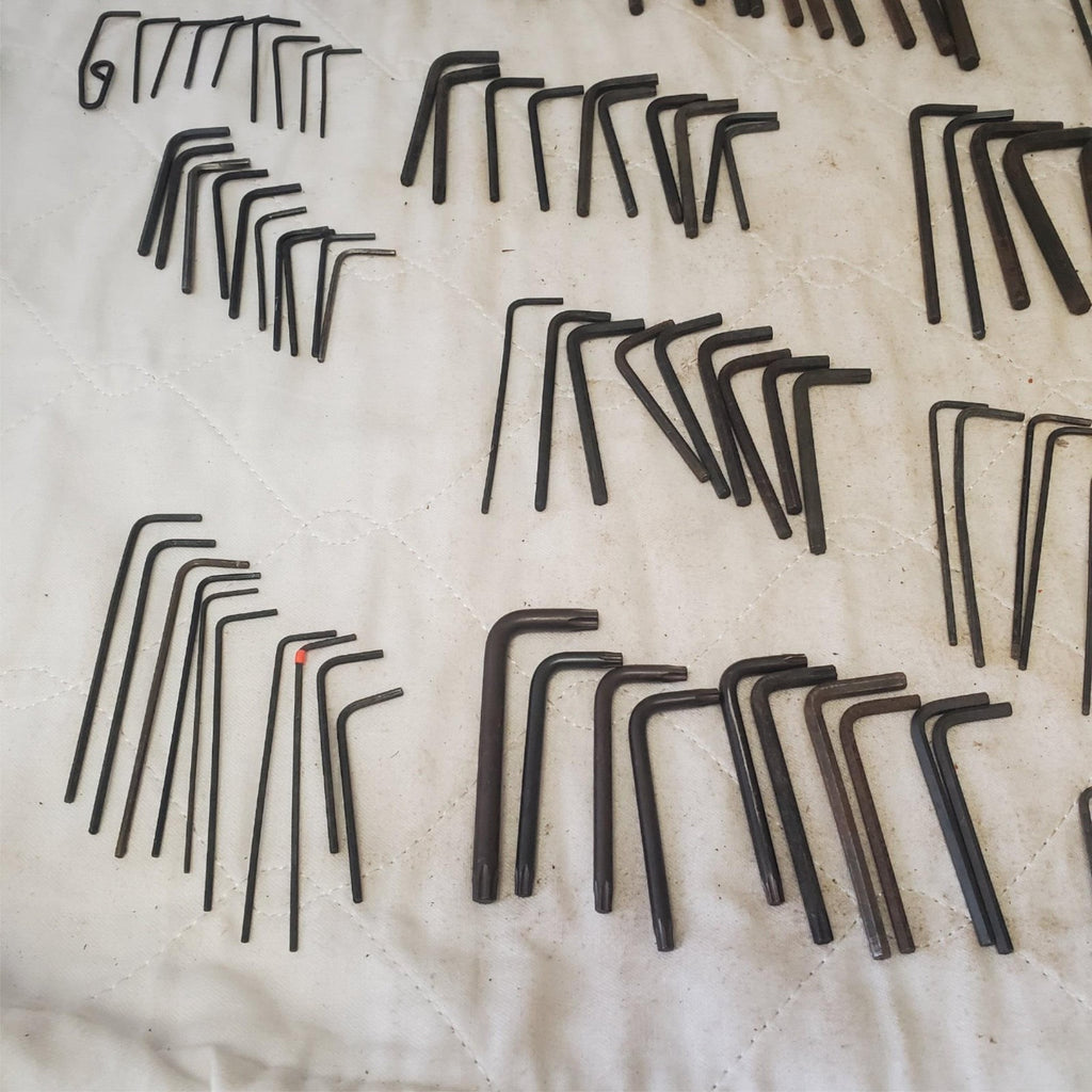 Lot of 200 Pieces  Allen/Hex Wrenches All Purpose Mixed Sizes LOT170