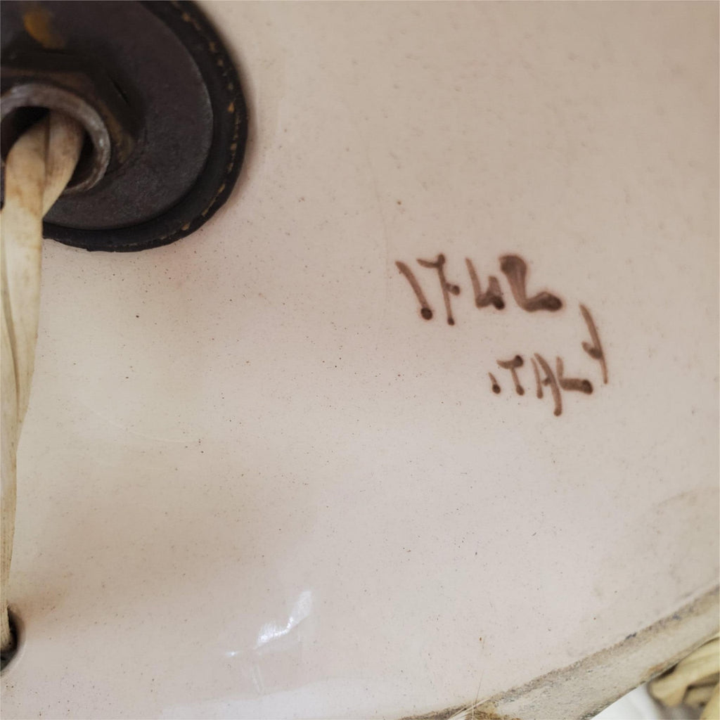 Vintage Antique Painted Italian Table Lamp