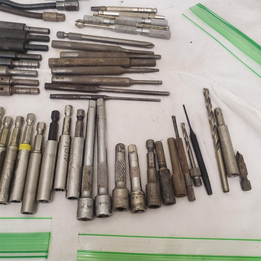 Large Lot of Drill Bit Socket Grinder Bits Set