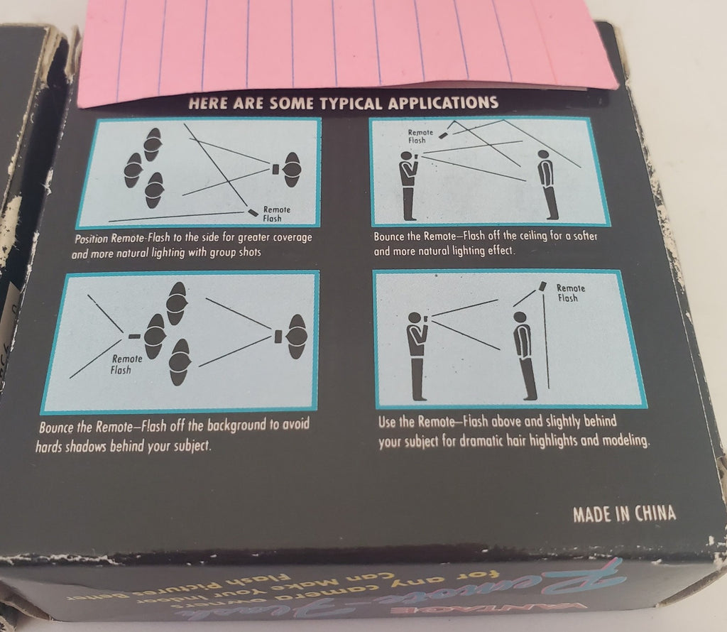 Lot of 2 Vantage Remote-Flash for Any Camera