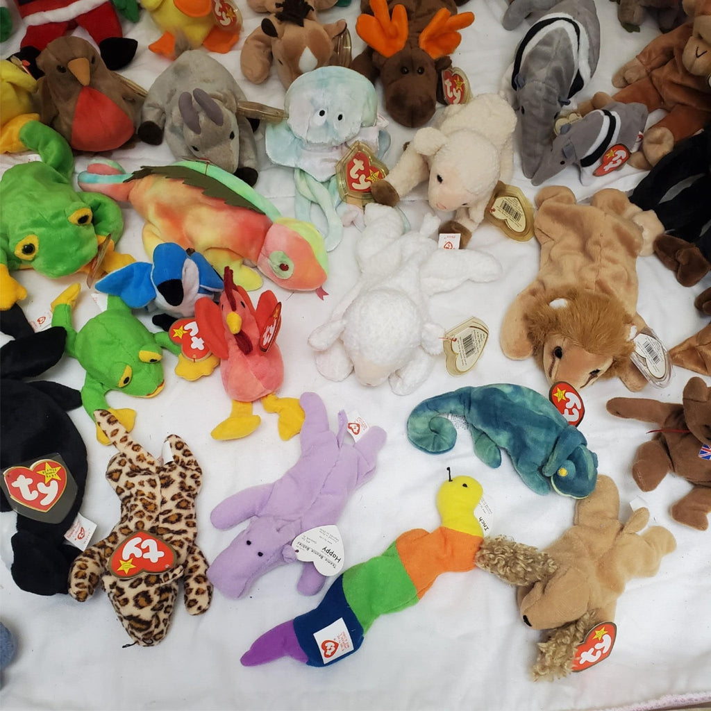 Huge Lot of Assorted TY Beanie Babies Plush Toys #2