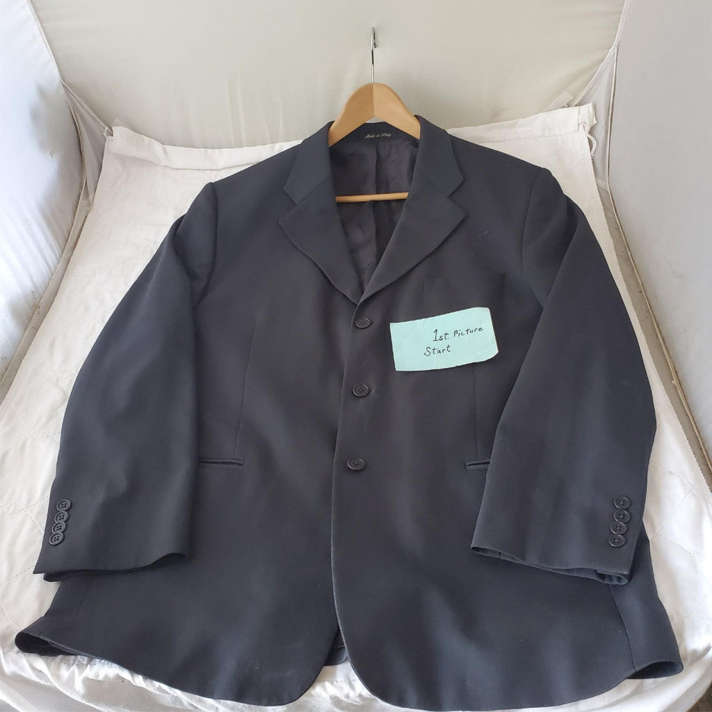 Roberto Cavalli Gray Woolen Blazer Sport Coat Size 44R