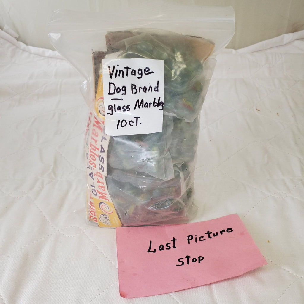 Pack of 10 Vintage Dog Brand Glass Marbles #3