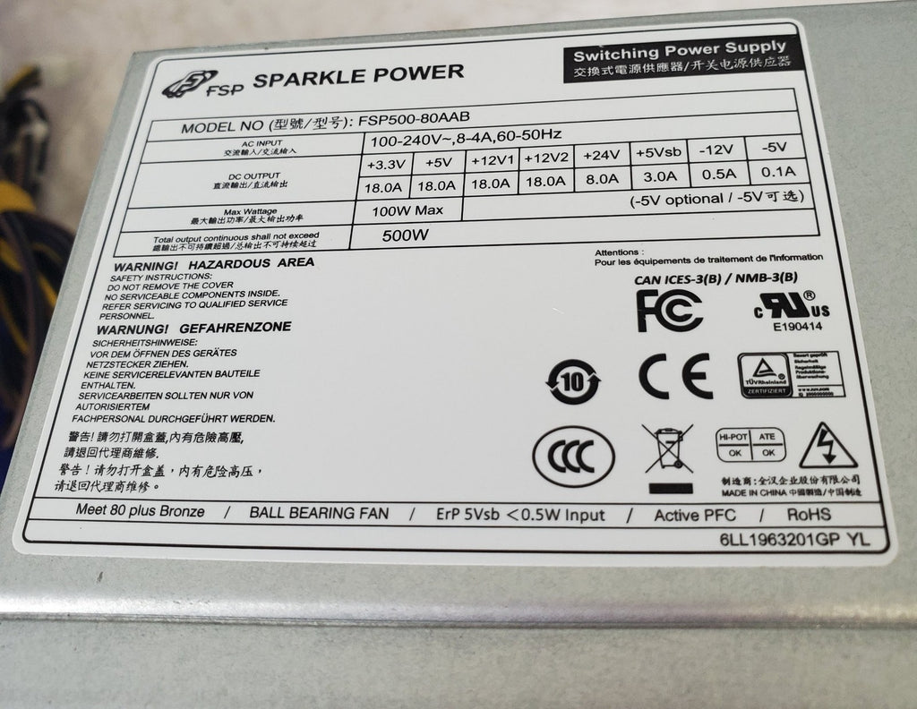 Lot of Dell Laptop Charger 65W & Computer Power Supply 100-240V LOT 63