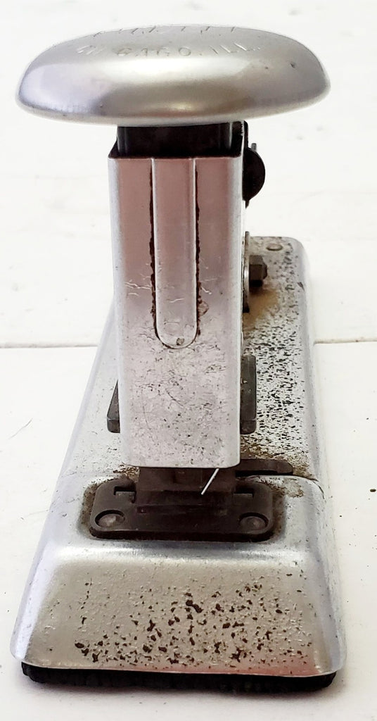 Vintage Ace Heavy Duty Chrome Pilot Stapler 402 Made in USA