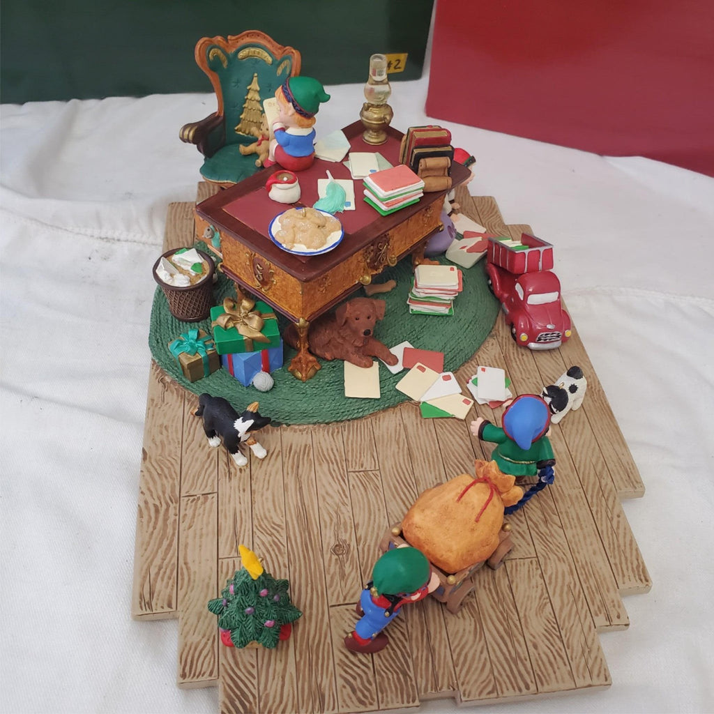Hallmark Keepsake Ornaments Santa's Desk 2001 Studio Edition #2