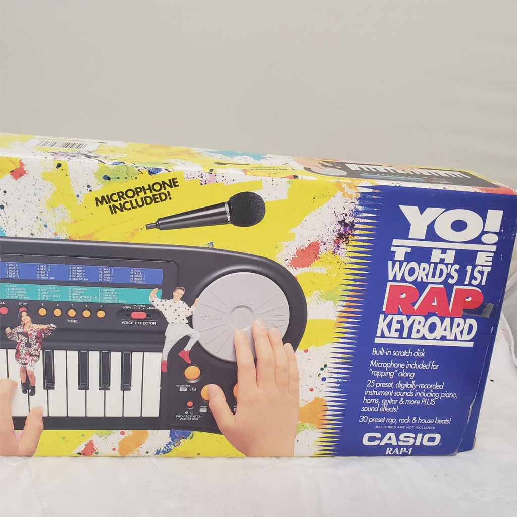 Casio Rapman Yo! The worlds 1st Rap keyboard Microphone included