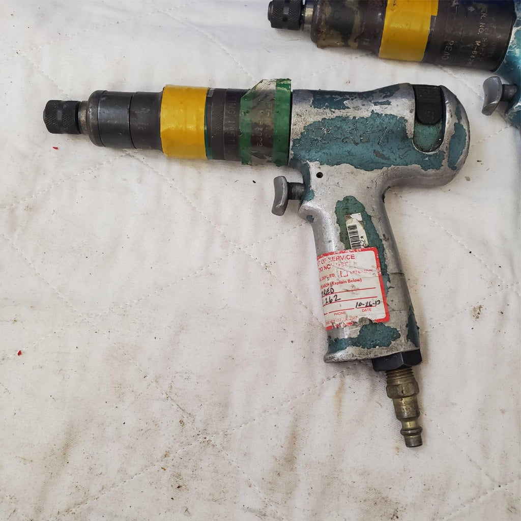 Lot of 5 Cleco Pistol Grip Pneumatic Screwdriver LOT-19