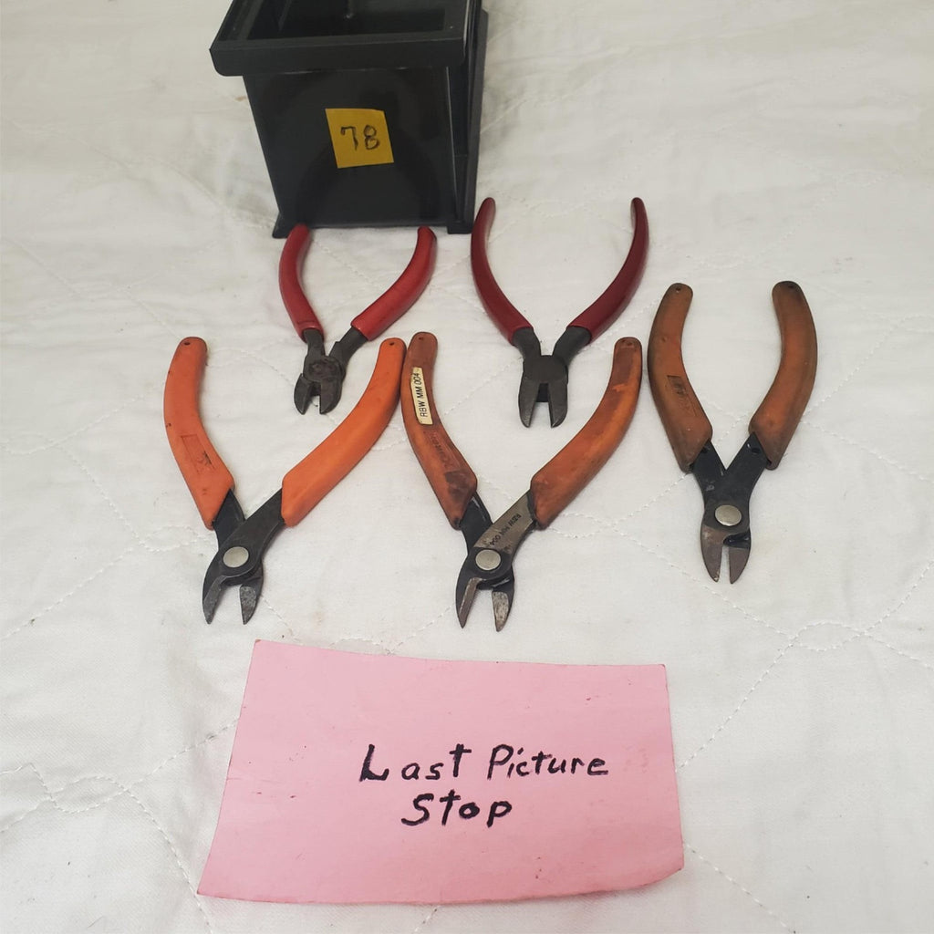 Lot of 5 Xuron Flush Cable Tie Cutters LOT-78