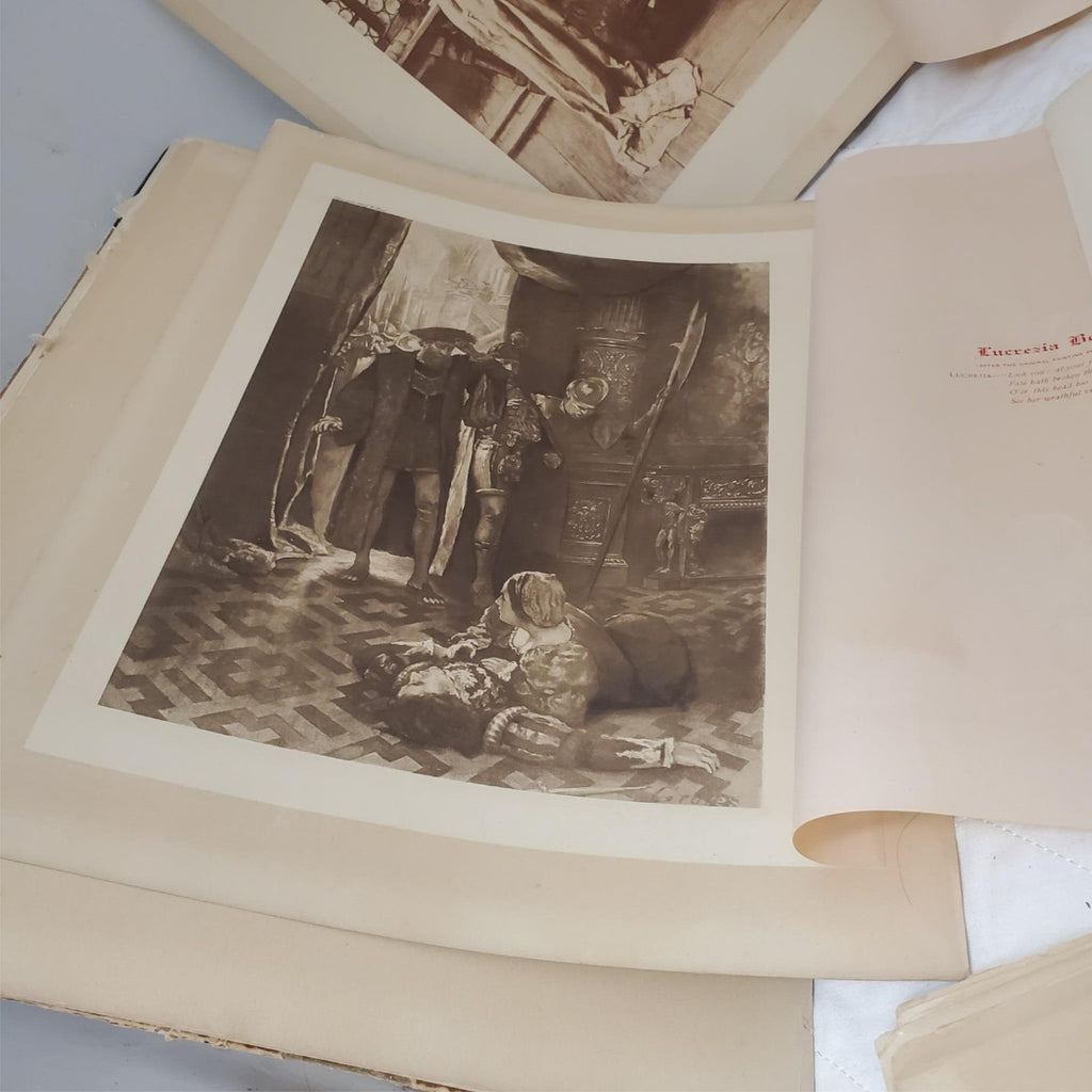 Lot of Antique Vintage Photogravure  Steeple Davis Misc Artist Prints