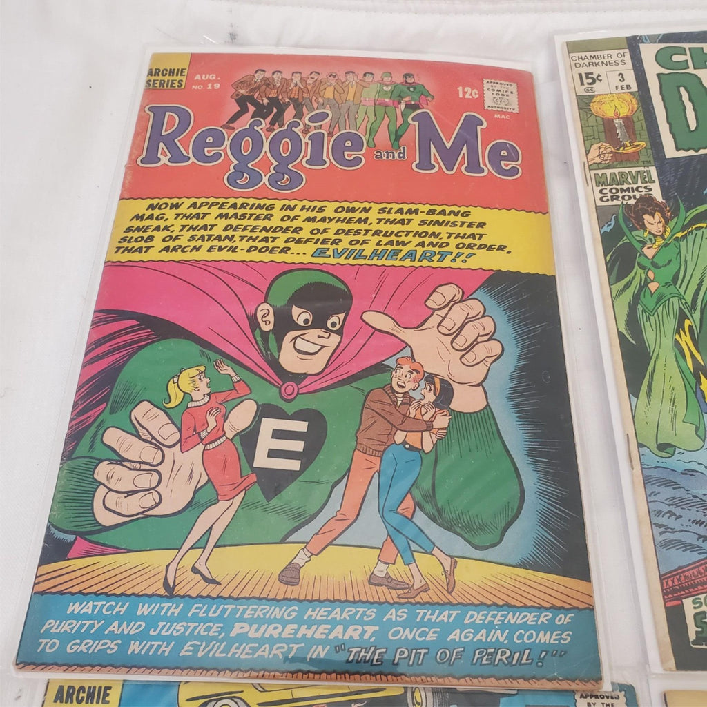 Lot of 5 Assorted Archie Series, The Spirit & Chamber of Darkness Comic Books