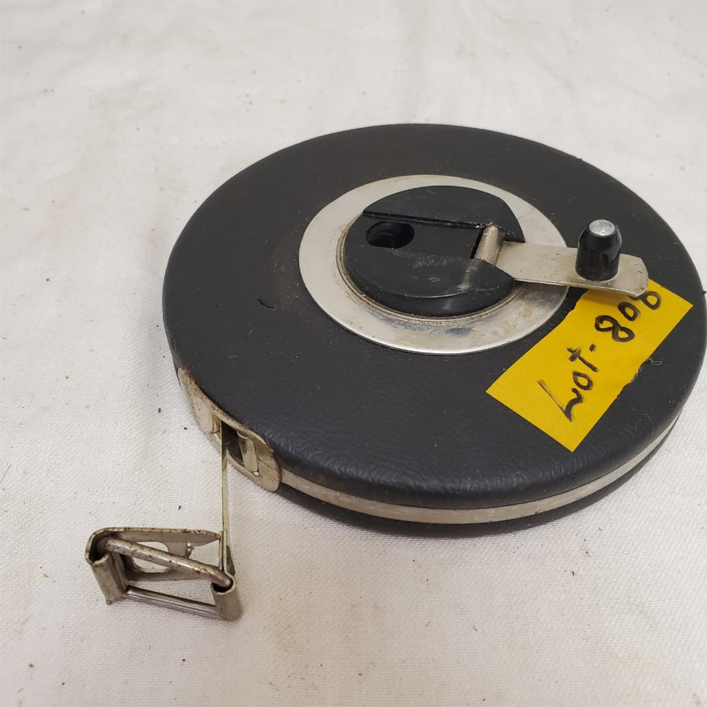 Vintage Steel Tape Retractable Tape Measure LOT-808
